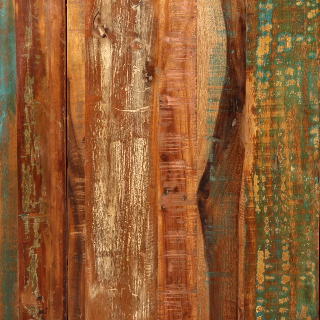 vidaXL Matbord i massivt återvunnet trä 180 cm