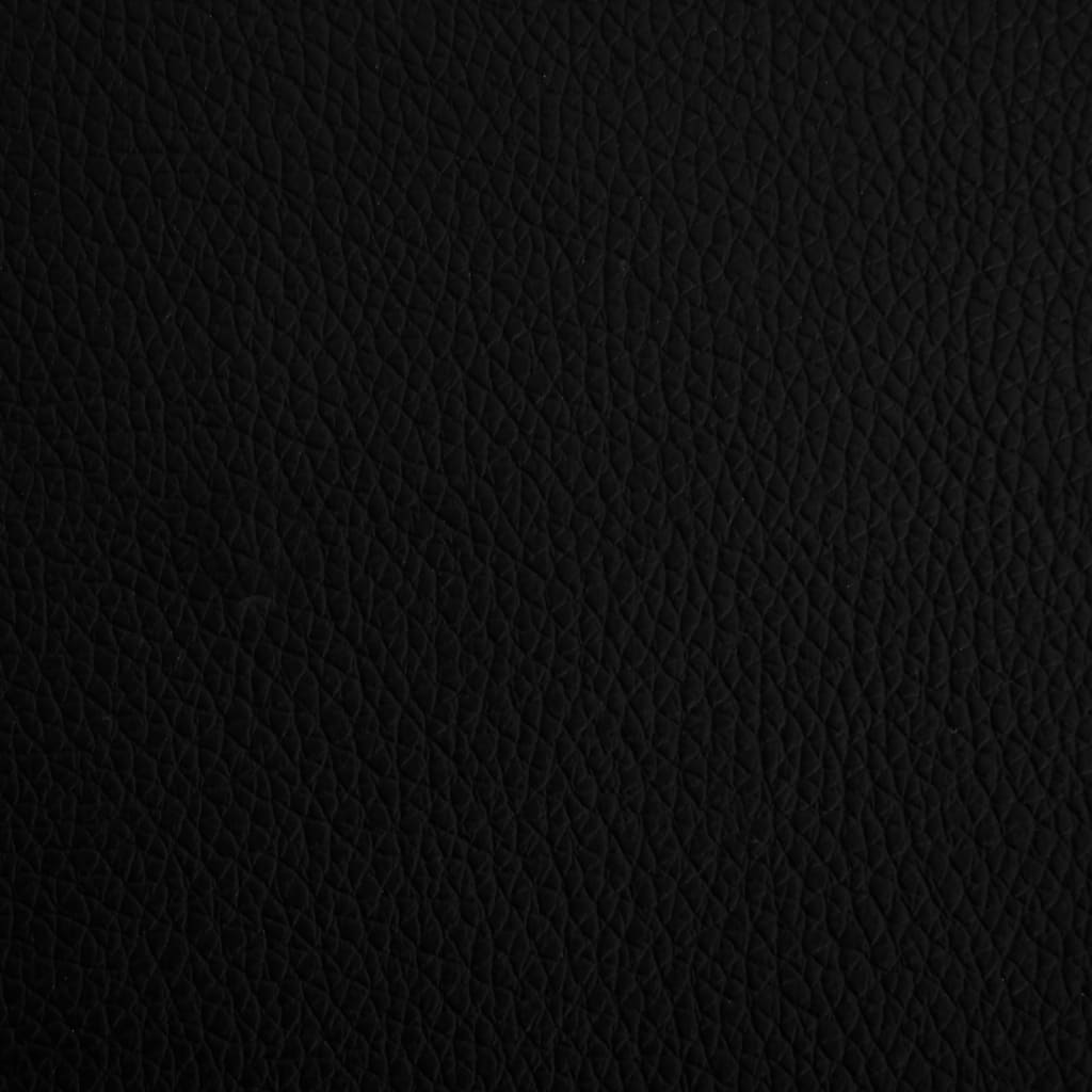 vidaXL Hundbädd svart 70x45x30 cm konstläder