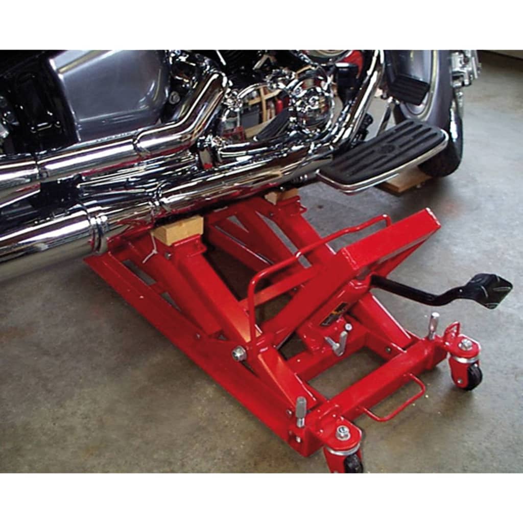 MotorX MC-lyft 680 kg 118-368 mm röd