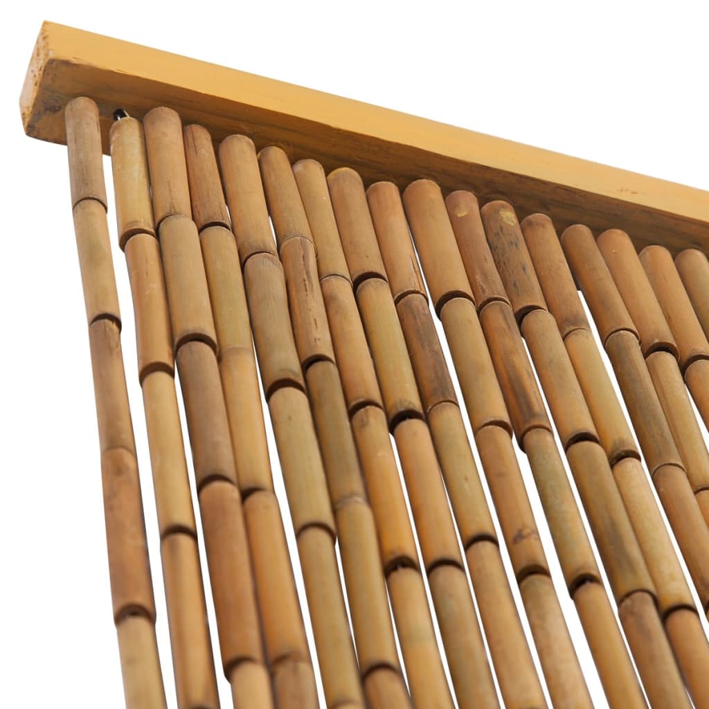 vidaXL Dörrdraperi i bambu 100x200 cm