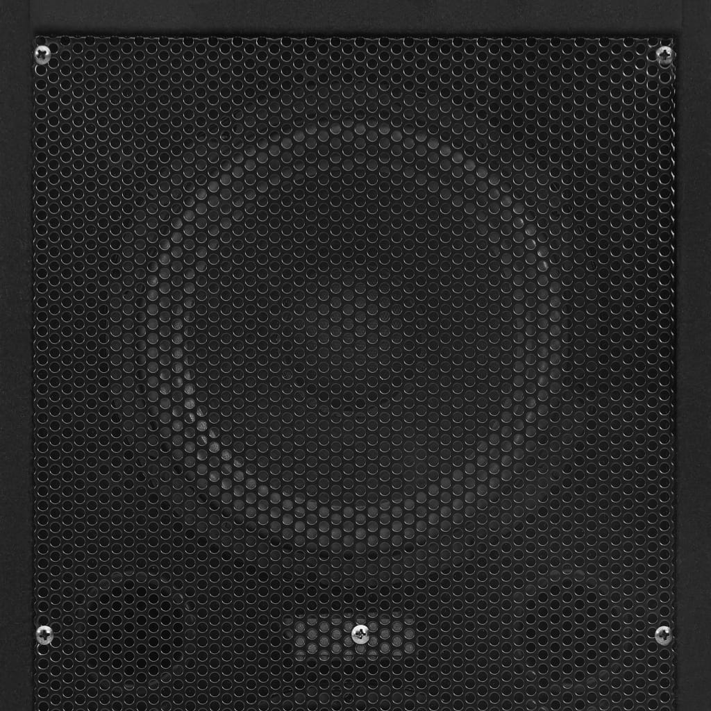 vidaXL Passiva PA-högtalare 2 st 1000 W svart