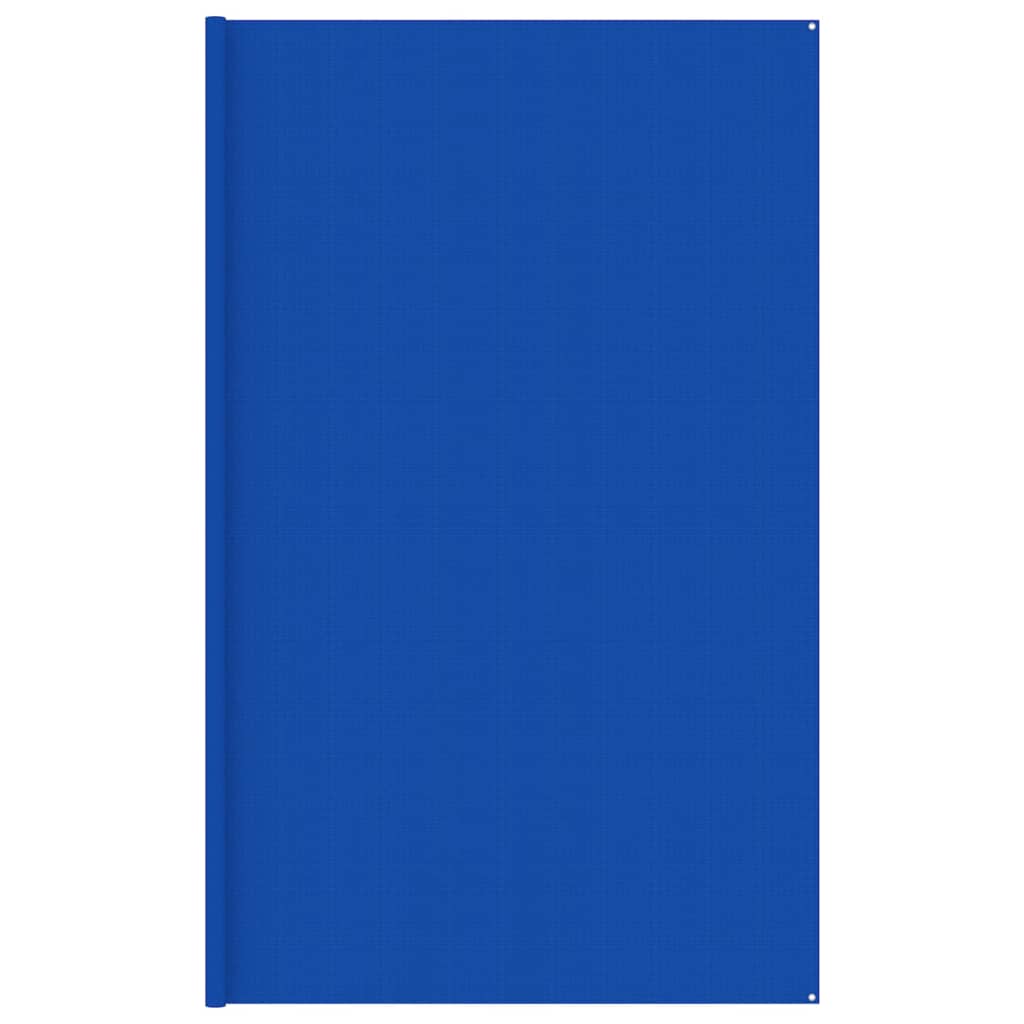 vidaXL Tältmatta 400x700 cm blå HDPE
