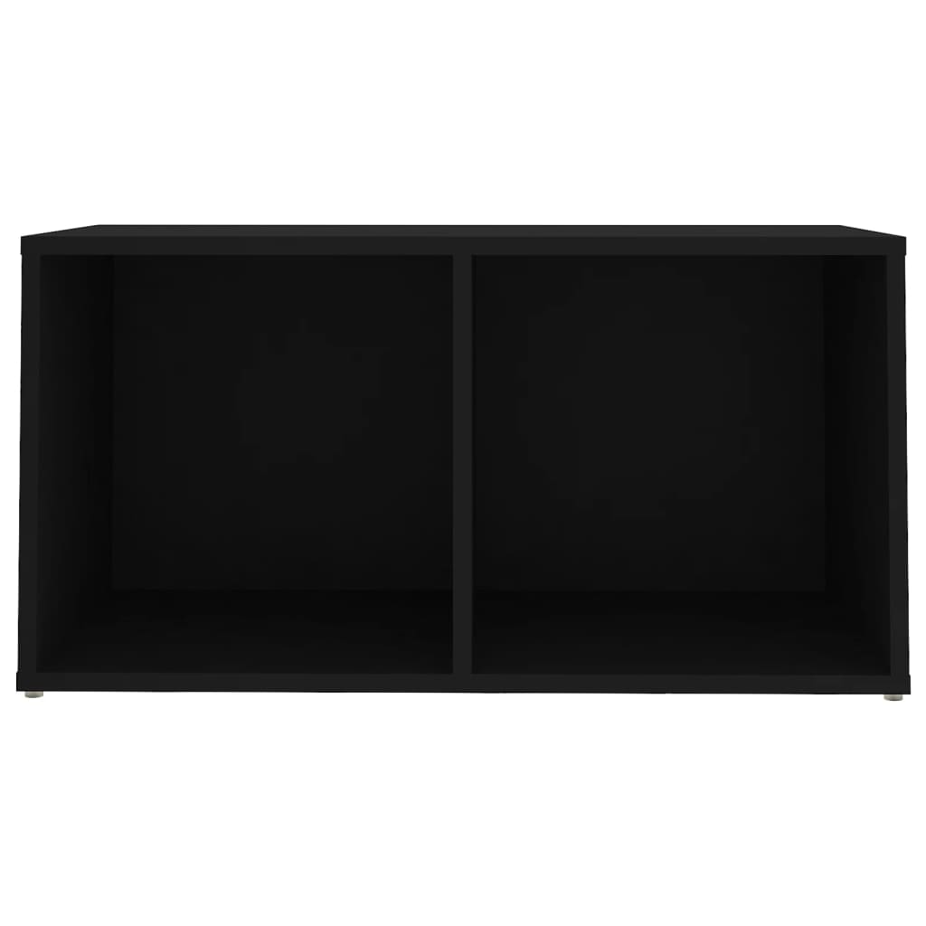 vidaXL TV-skåp 2 st svart 72x35x36,5 cm konstruerat trä
