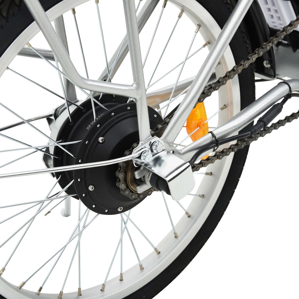 Ihopfällbar elektrisk cykel med litium-jon batteri och aluminium legering