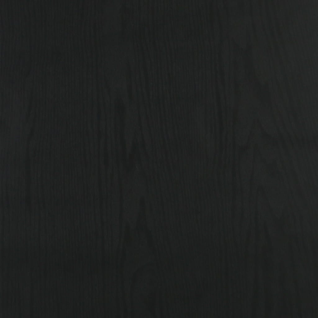 vidaXL Dekorplast mörkt trä 500x90 cm PVC