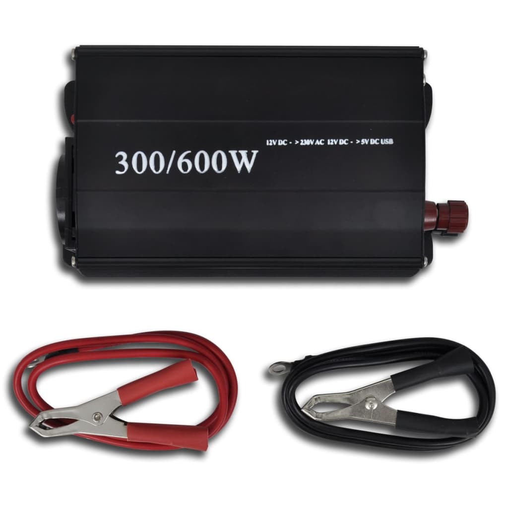 Spänningsomvandlare 300-600 W med USB
