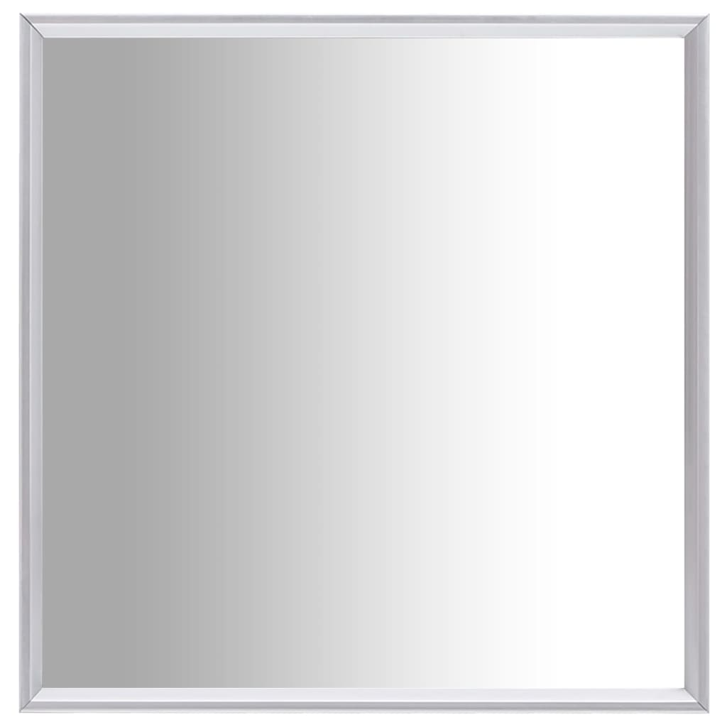 vidaXL Spegel silver 70x70 cm