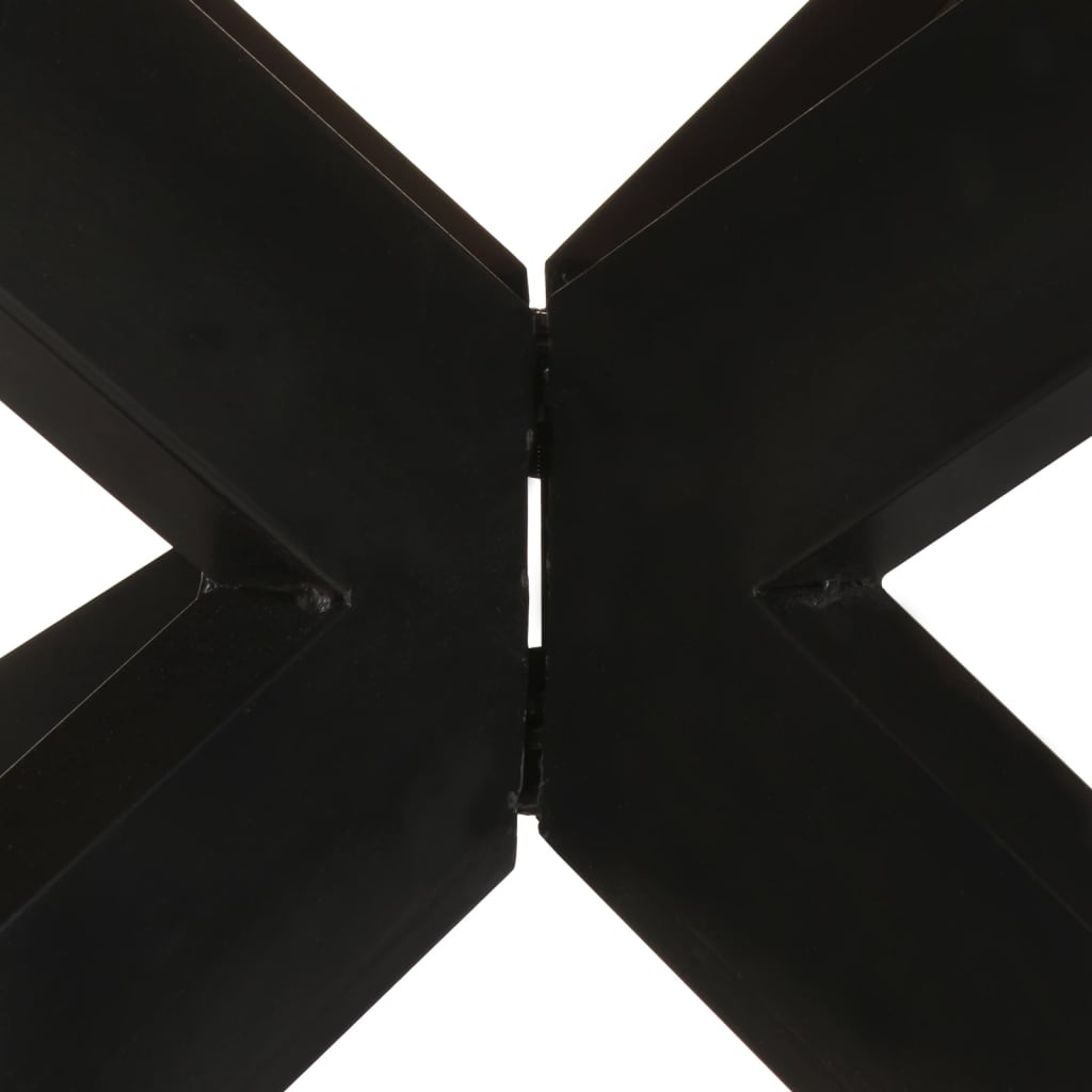 vidaXL Matbord runt 175x75 cm massivt akaciaträ med honungsfinish