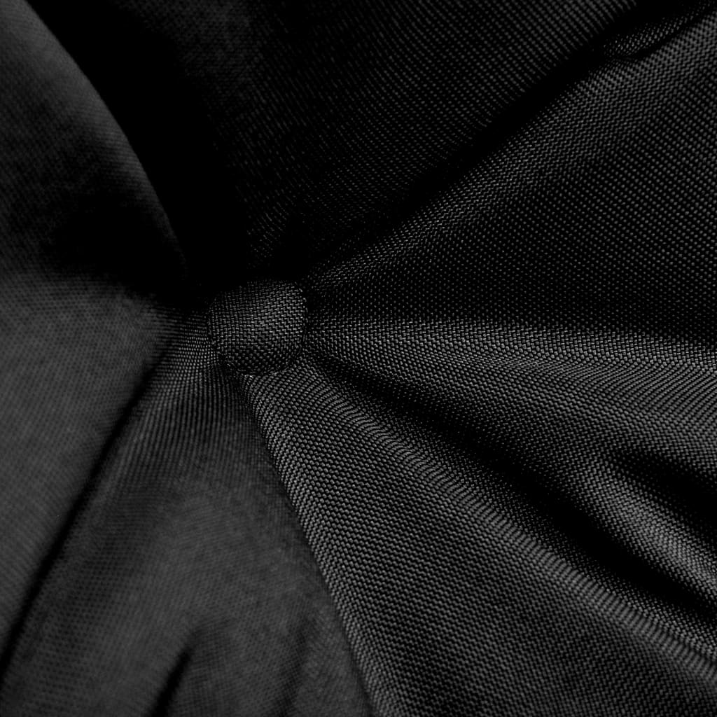 vidaXL Hammockdyna svart och grå 120 cm tyg