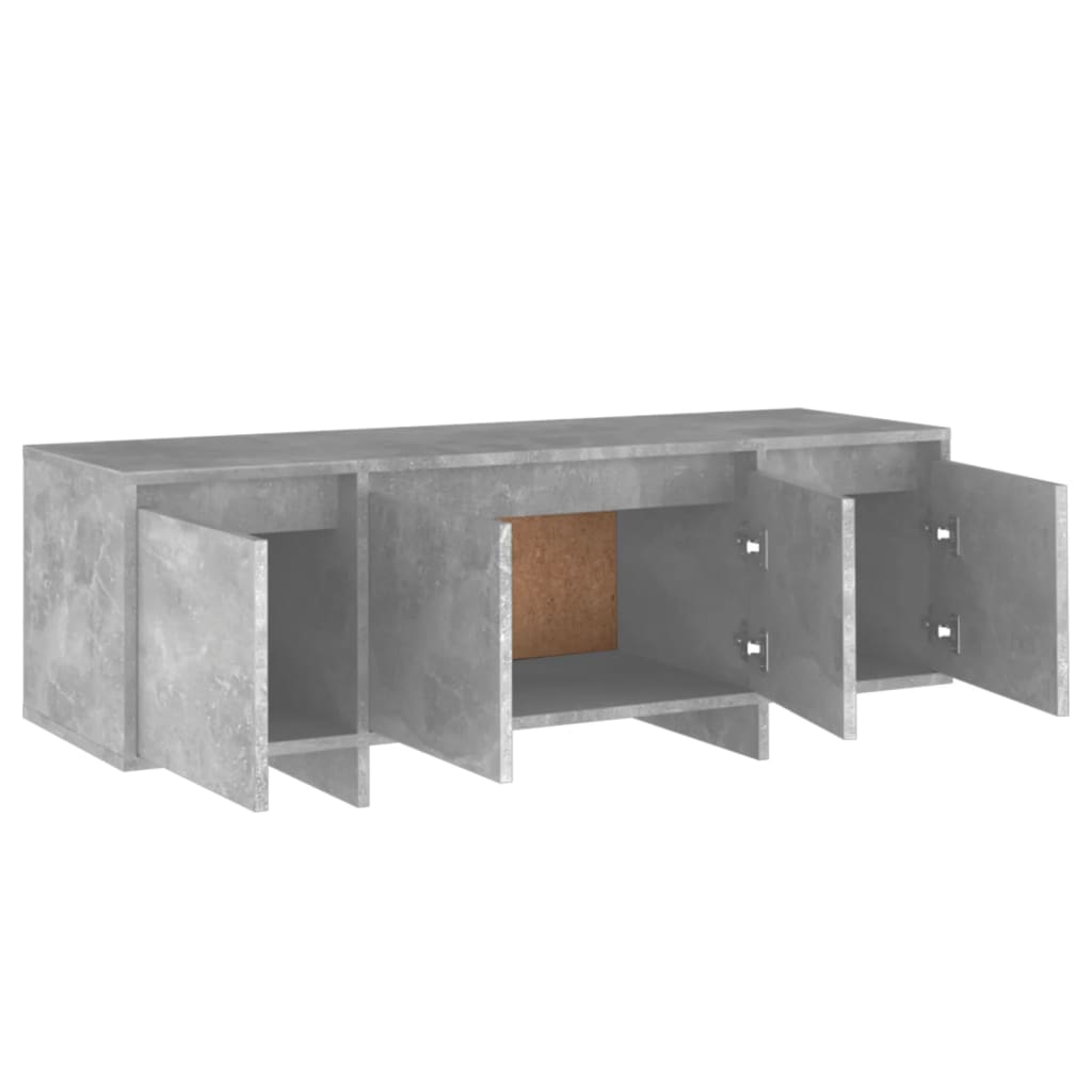 vidaXL TV-bänk betonggrå 120x30x40,5 cm konstruerat trä