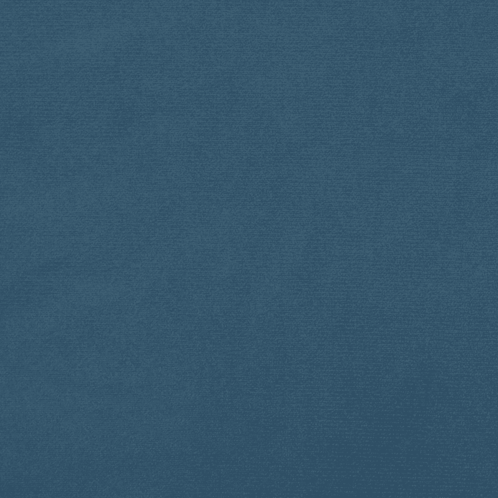 vidaXL Ramsäng med madrass mörkblå 80x200 cm sammet