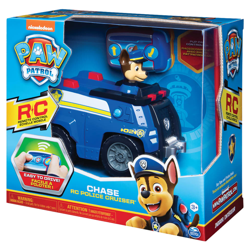 Paw Patrol Radiostyrd leksaksbil Chase Cruiser