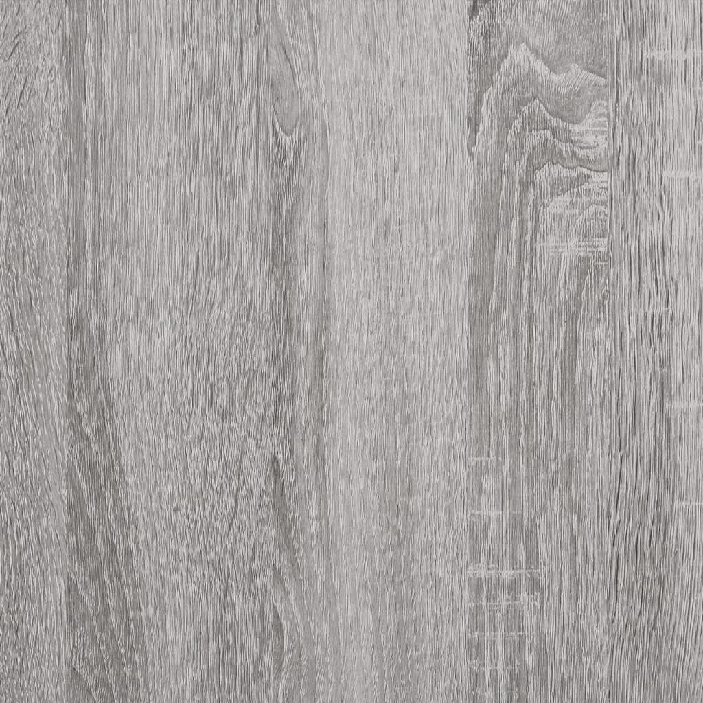 vidaXL Skåp grå sonoma 80x33x70 cm konstruerat trä