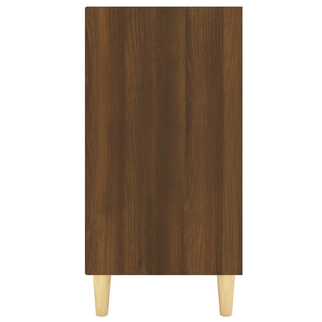 vidaXL Skänk brun ek 103,5x35x70 cm konstruerat trä