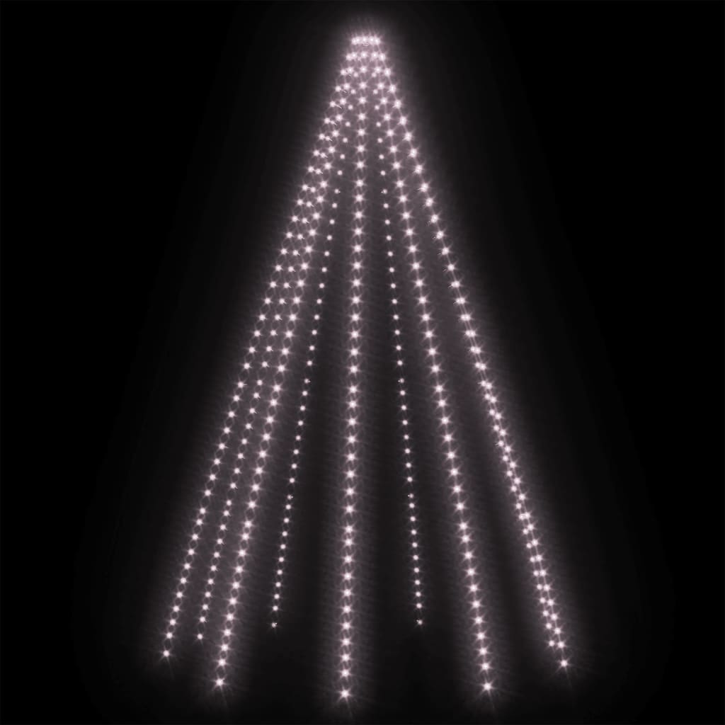 vidaXL Ljusnät för julgran 400 LED 400 cm