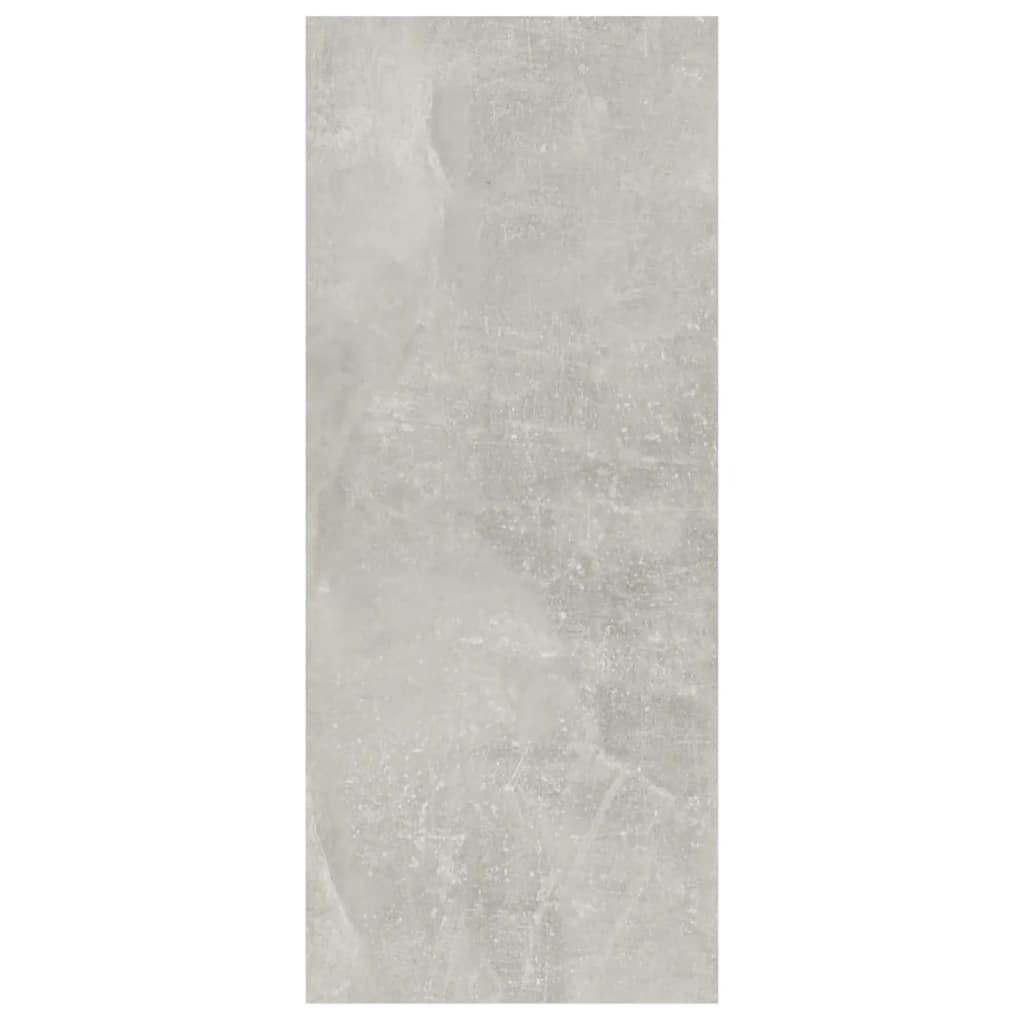 vidaXL Bokhylla/Rumsavdelare betonggrå 60x30x72 cm