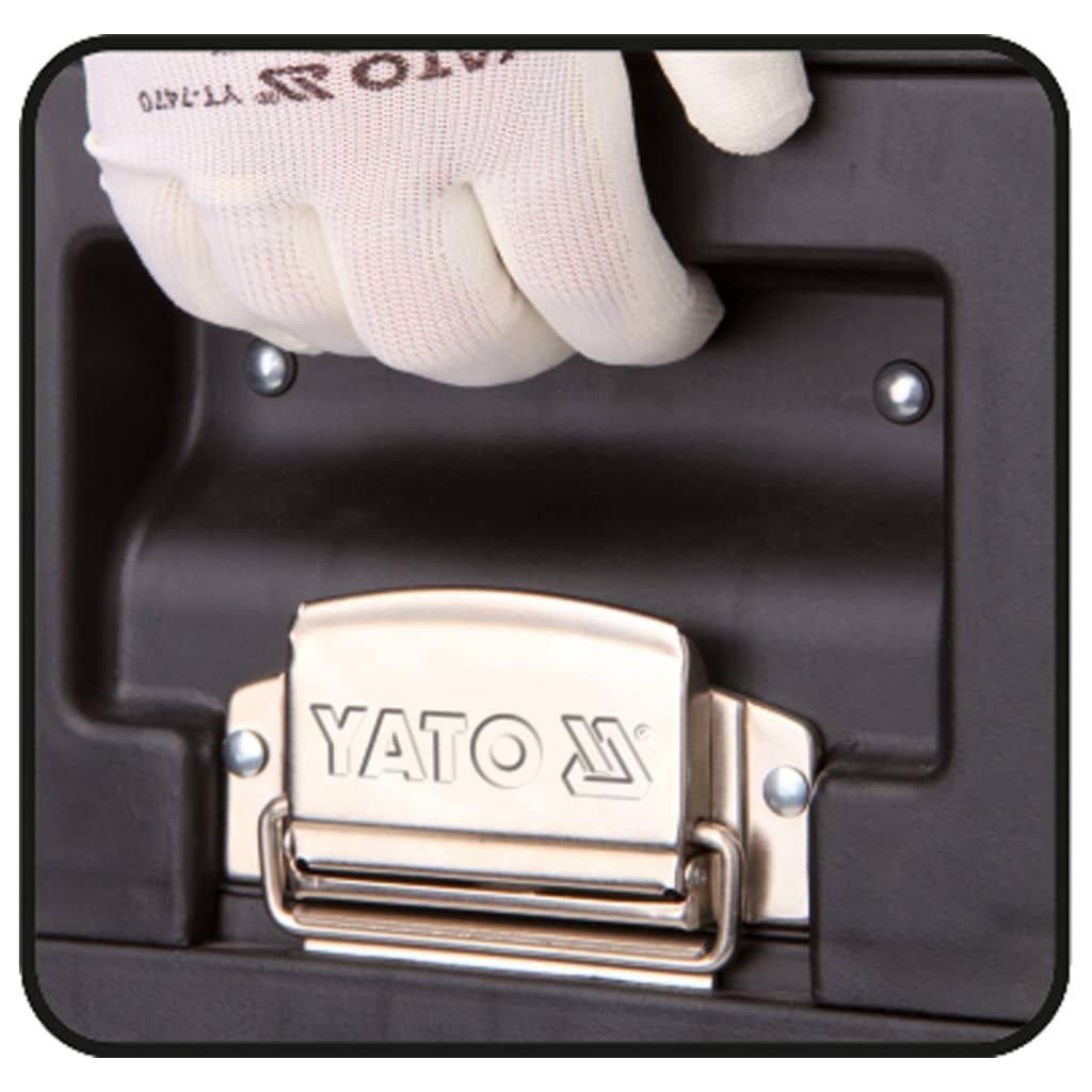 YATO Verktygslåda med 1 låda 49,5x25,2x18 cm