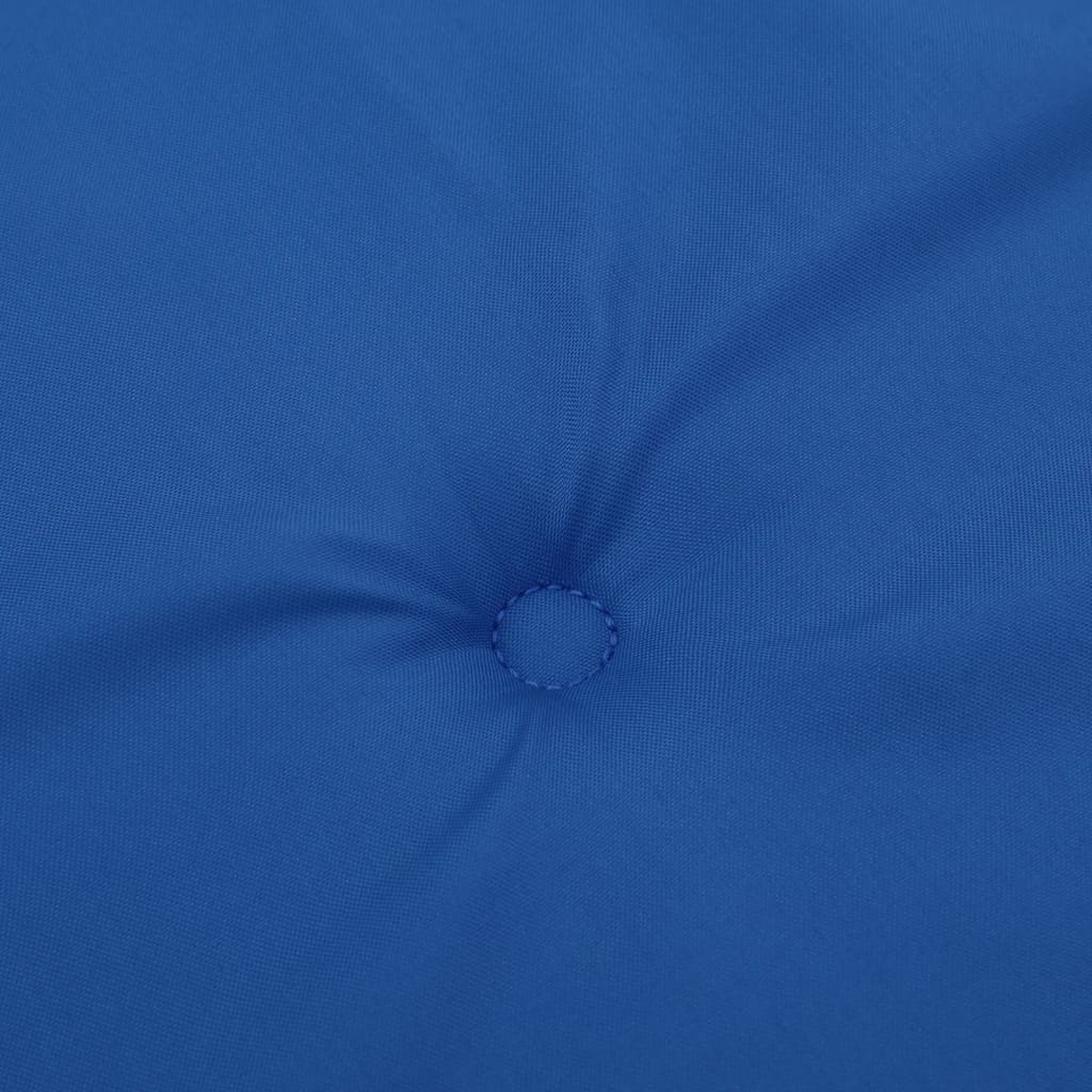 vidaXL Solsängsdyna kungsblå (75+105)x50x3 cm