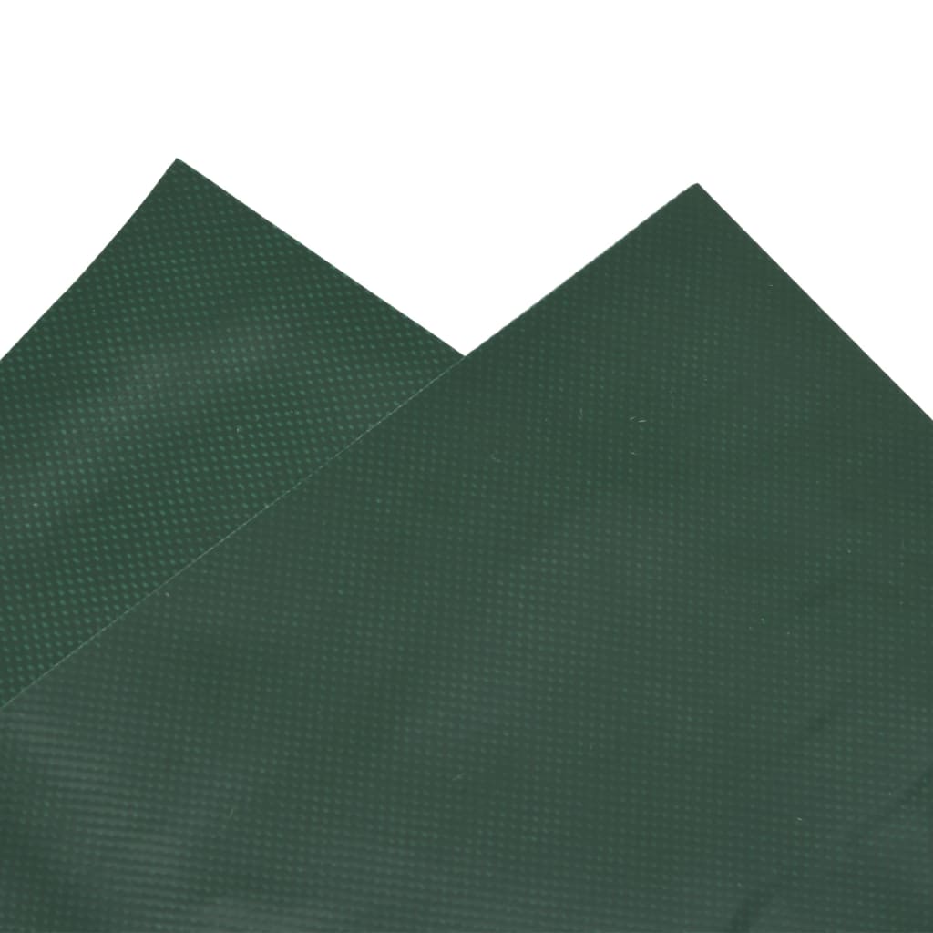 vidaXL Presenning grön 3,5x5 m 650 g/m²
