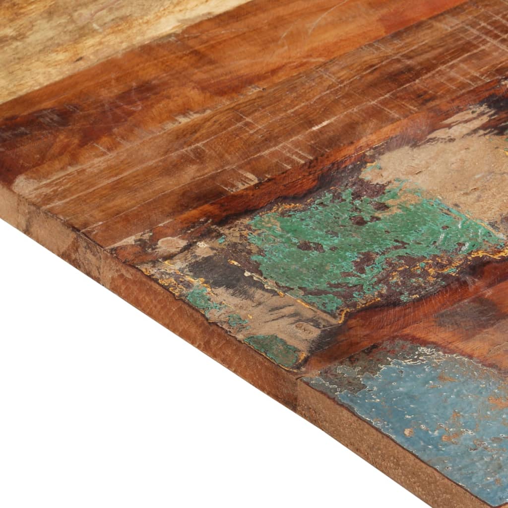 vidaXL Rektangulär bordsskiva 60x70 cm 25-27 mm massivt återvunnet trä