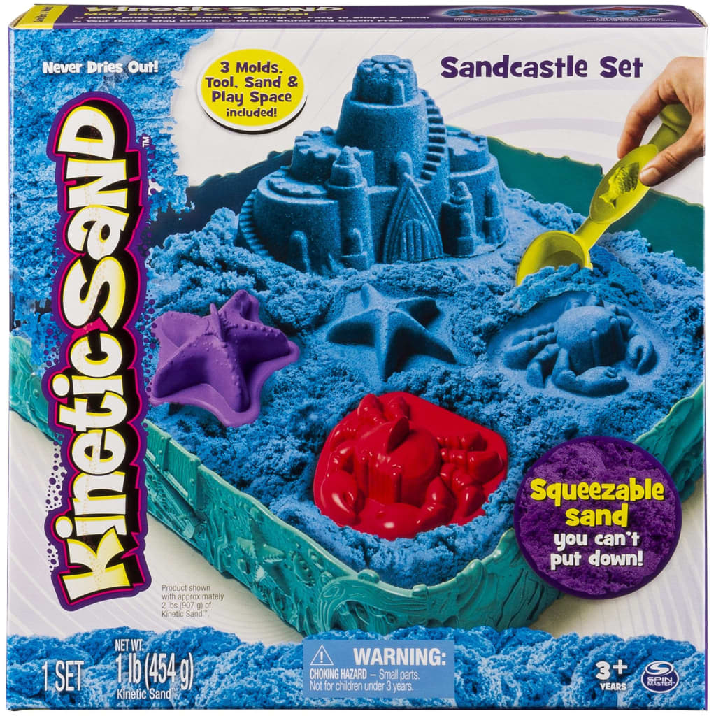 Kinetic Sand Sandslott set