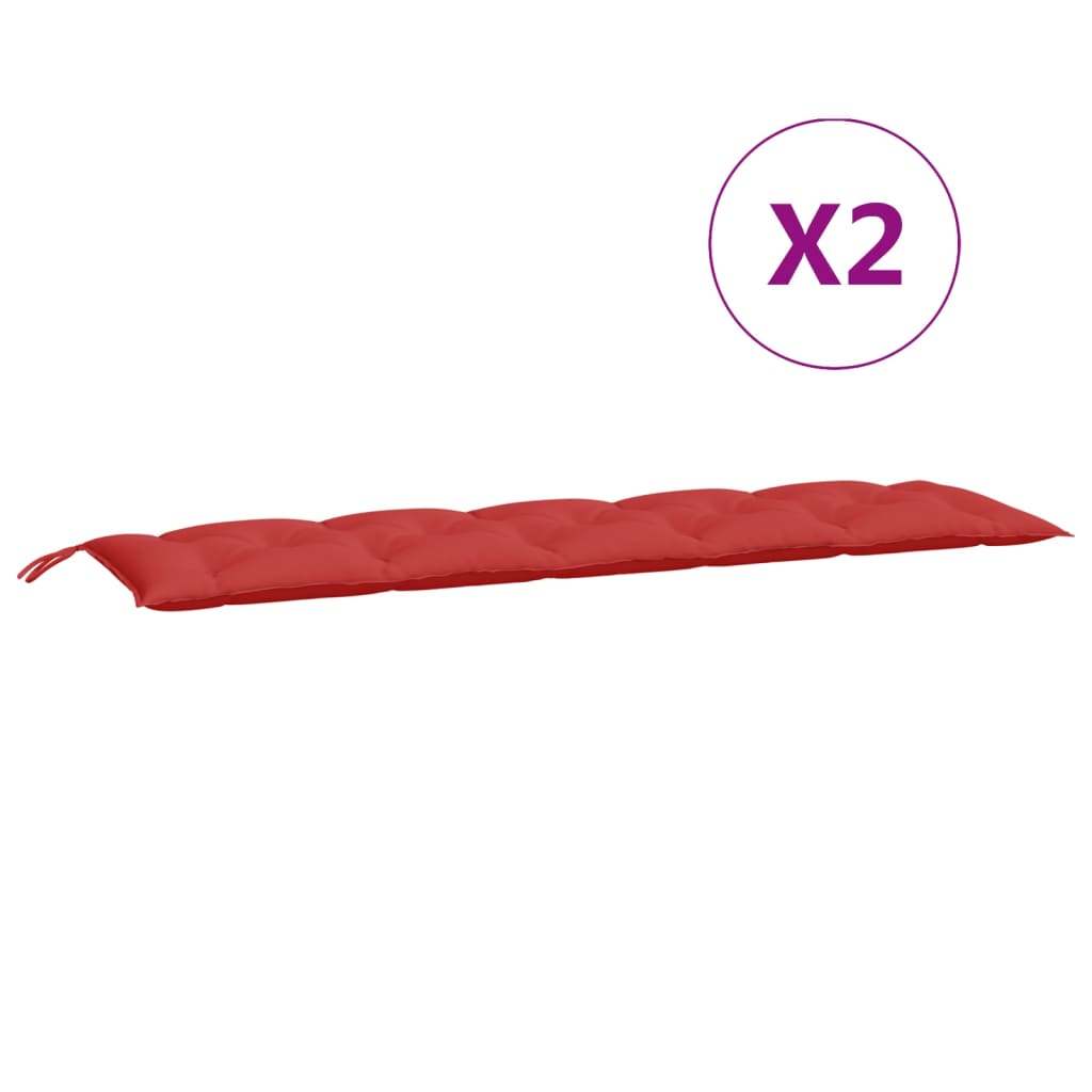 vidaXL Hammockdyna röd 180 cm tyg
