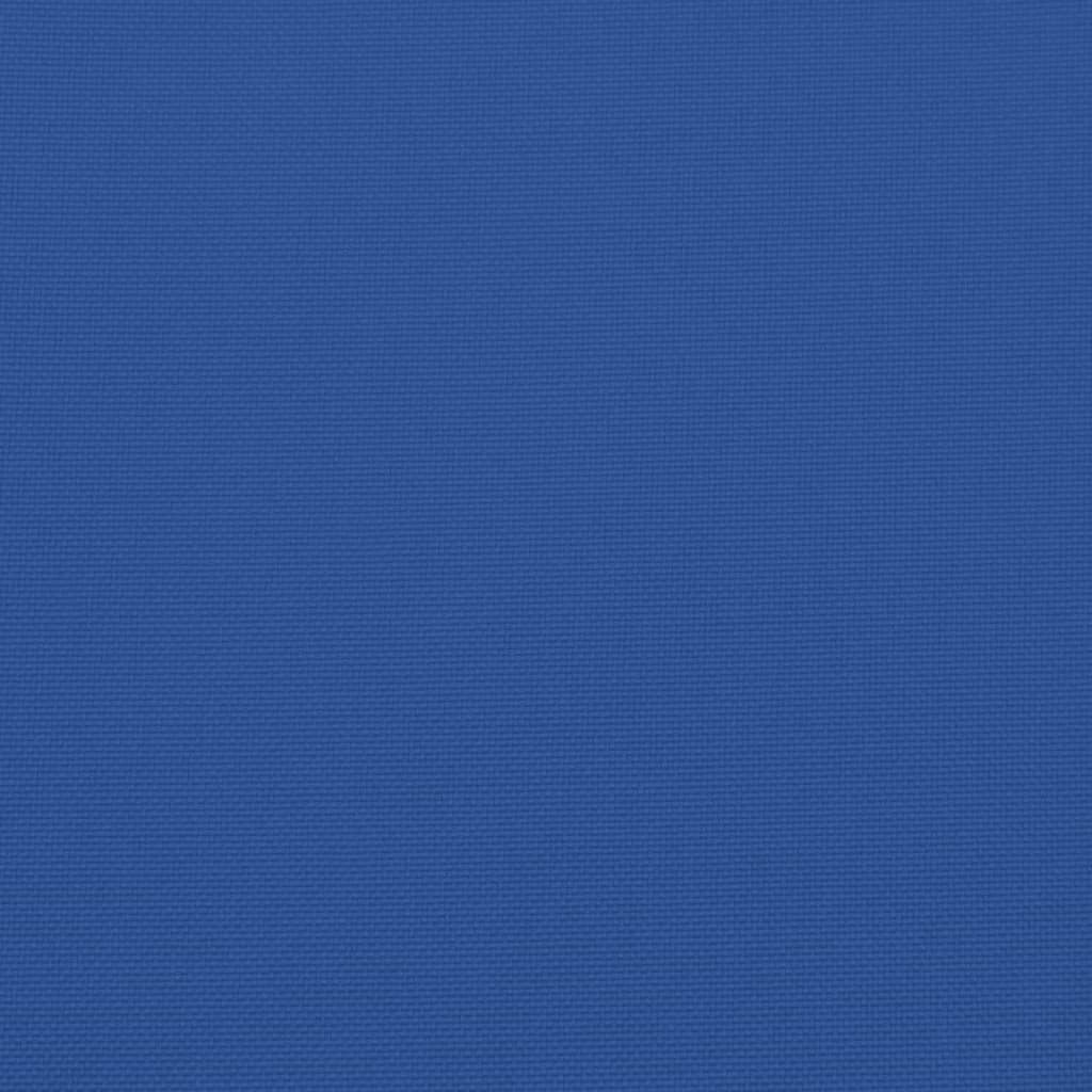 vidaXL Solsängsdyna kungsblå (75+105)x50x3 cm