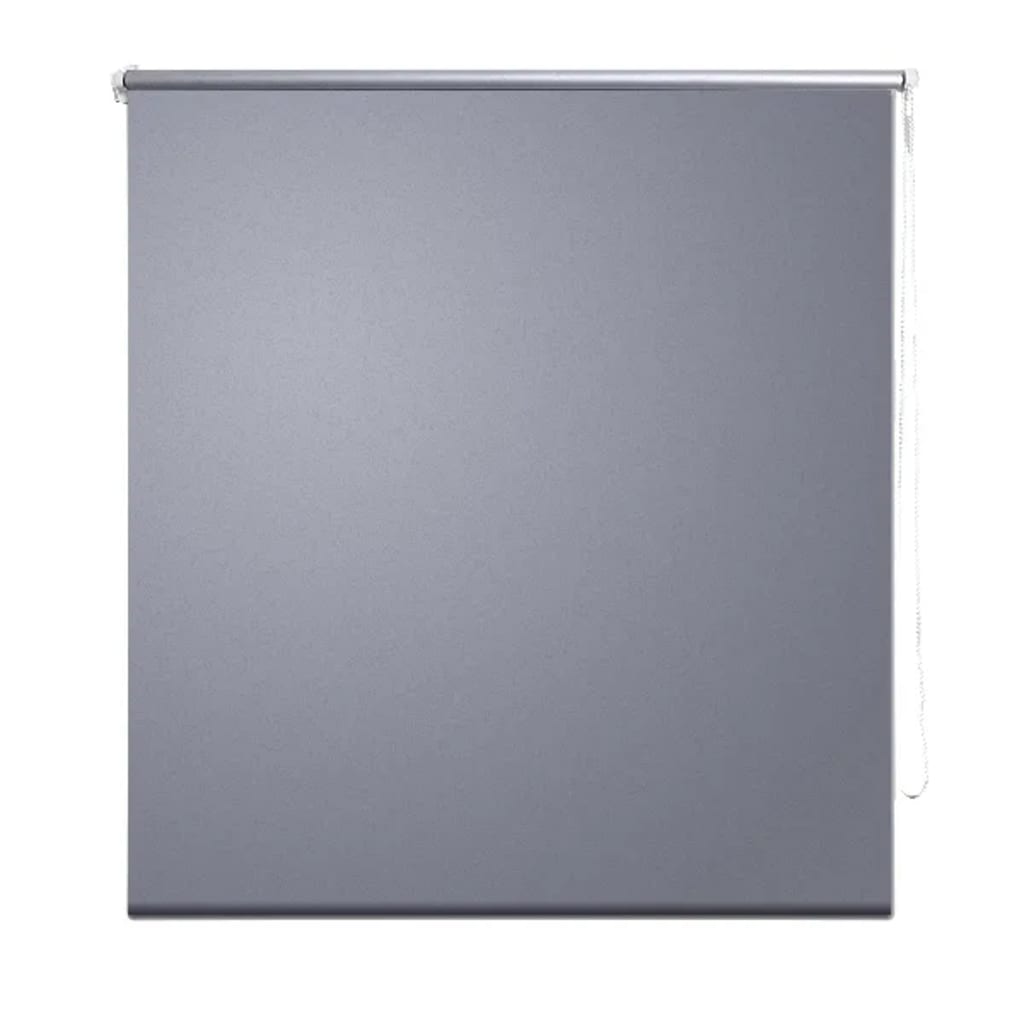 Rullgardin grå 120 x 230 cm mörkläggande