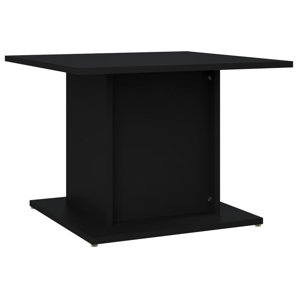 vidaXL Soffbord svart 55,5x55,5x40 cm spånskiva