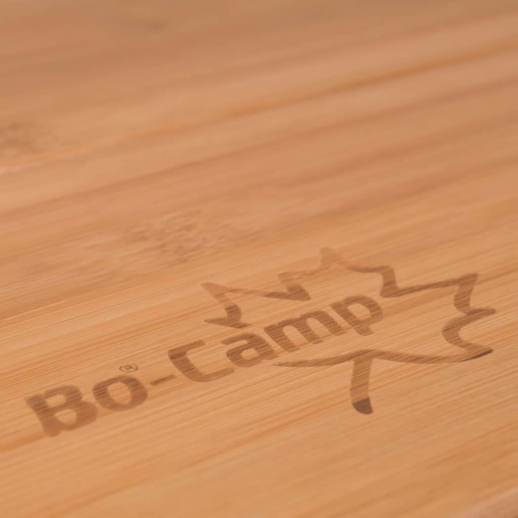 Bo-Camp Hopfällbart campingbord Suffolk 80x60 cm bambu