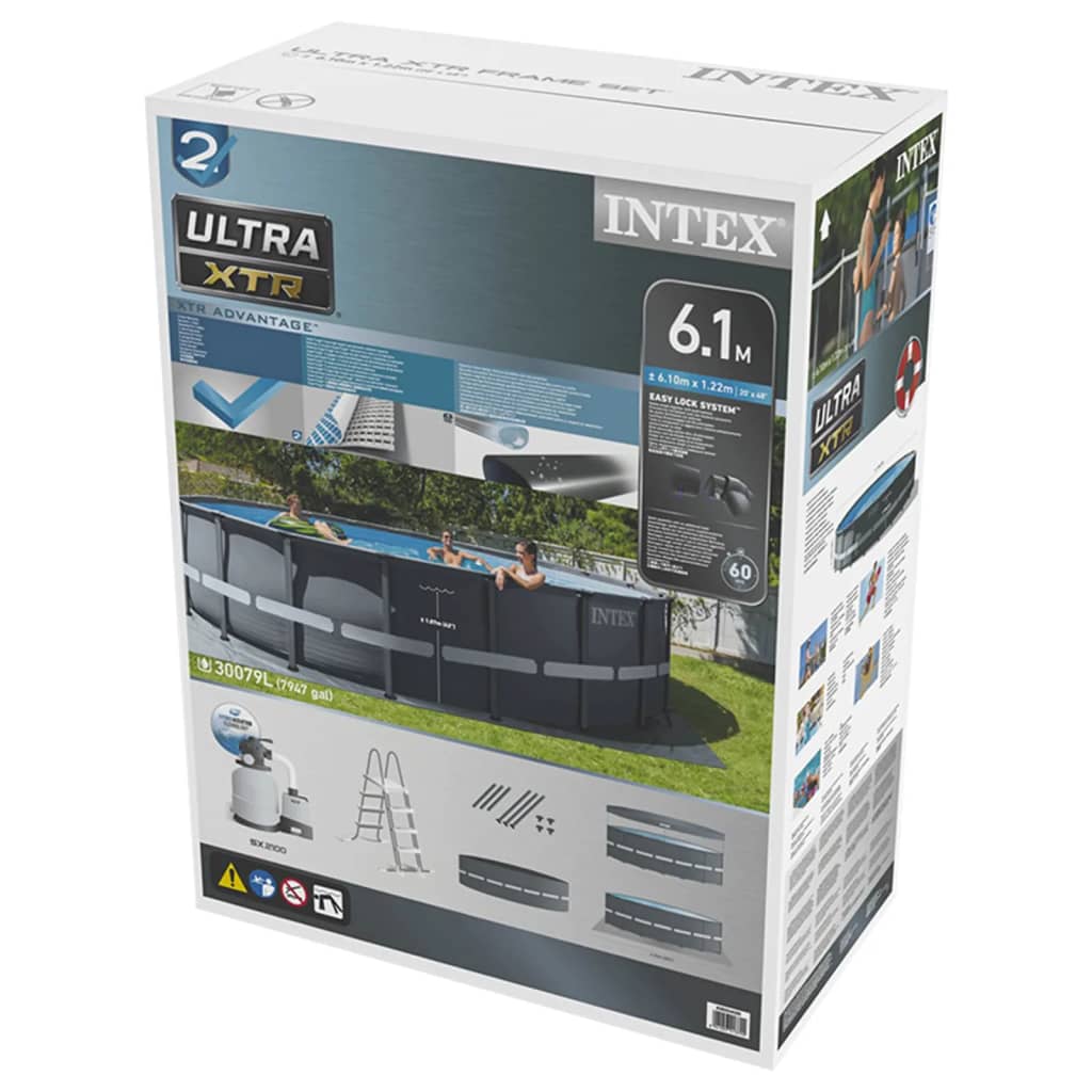 Intex Poolset Ultra XTR Frame rund 610x122 cm