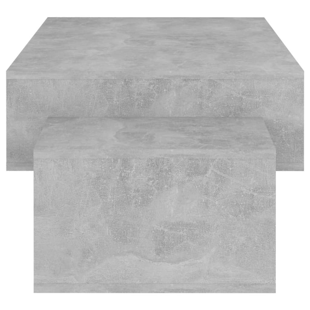 vidaXL Soffbord betonggrå 105x55x32 cm spånskiva
