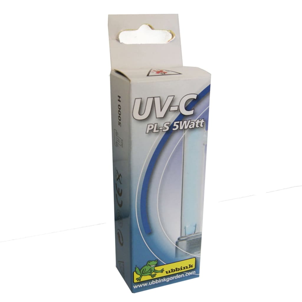Ubbink UV-C ersättningsglödlampa PL-S 5 W glas 1355109