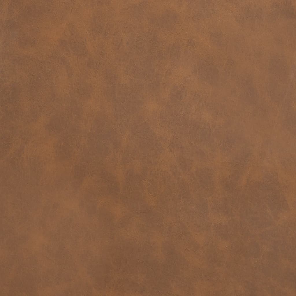 vidaXL Fåtölj matt brun konstläder
