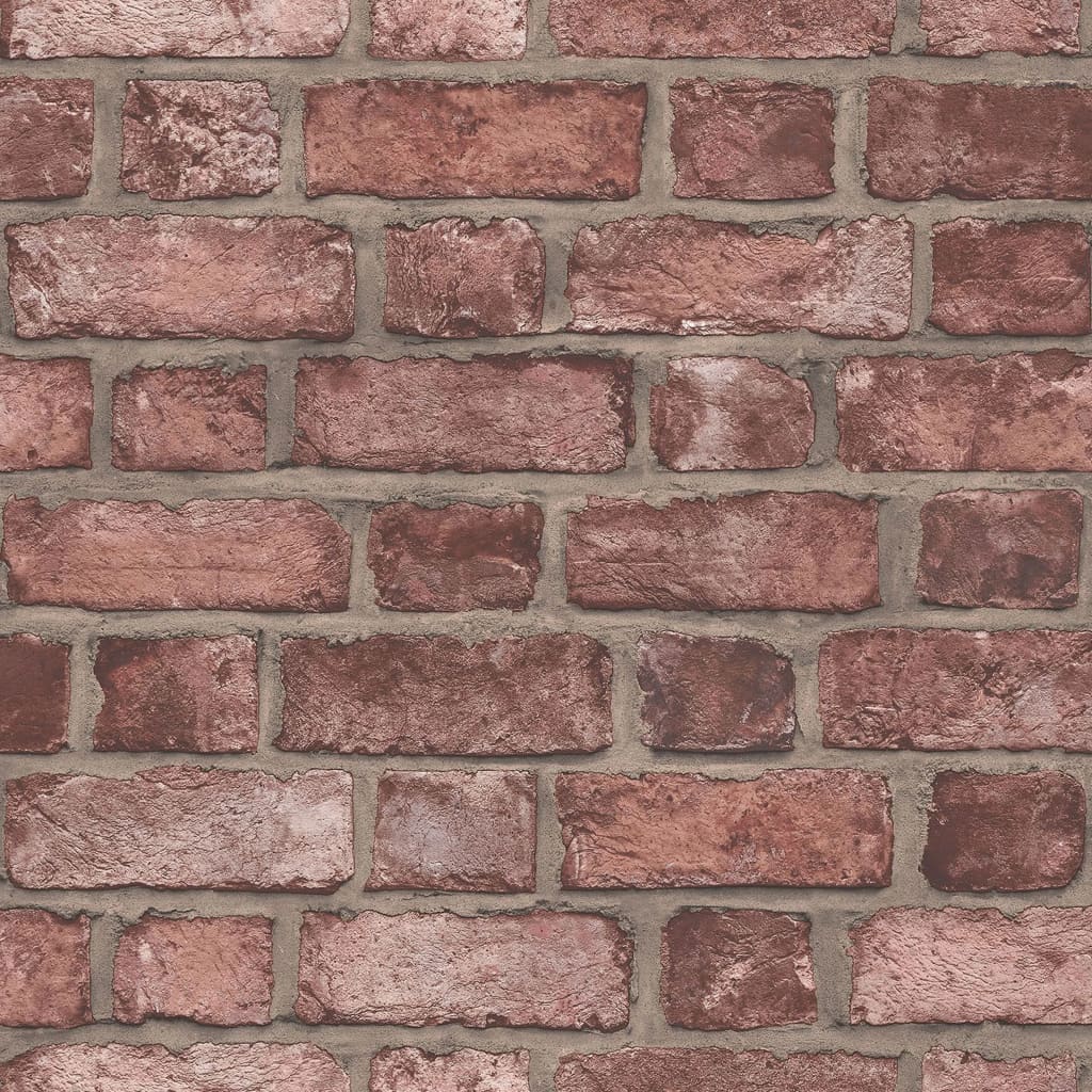 Noordwand Tapet Homestyle Brick Wall röd | vidaXL.se