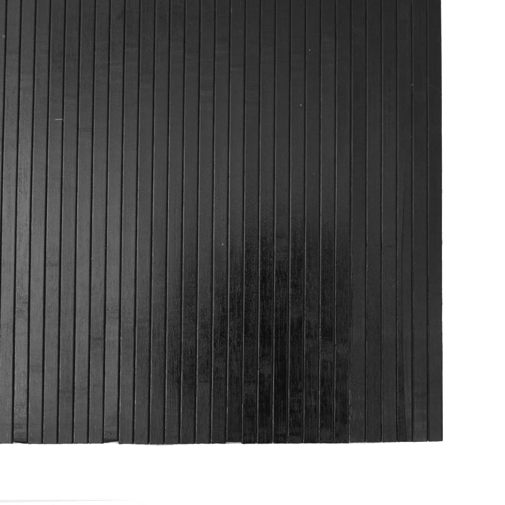 vidaXL Matta rektangulär grå 80x300 cm bambu