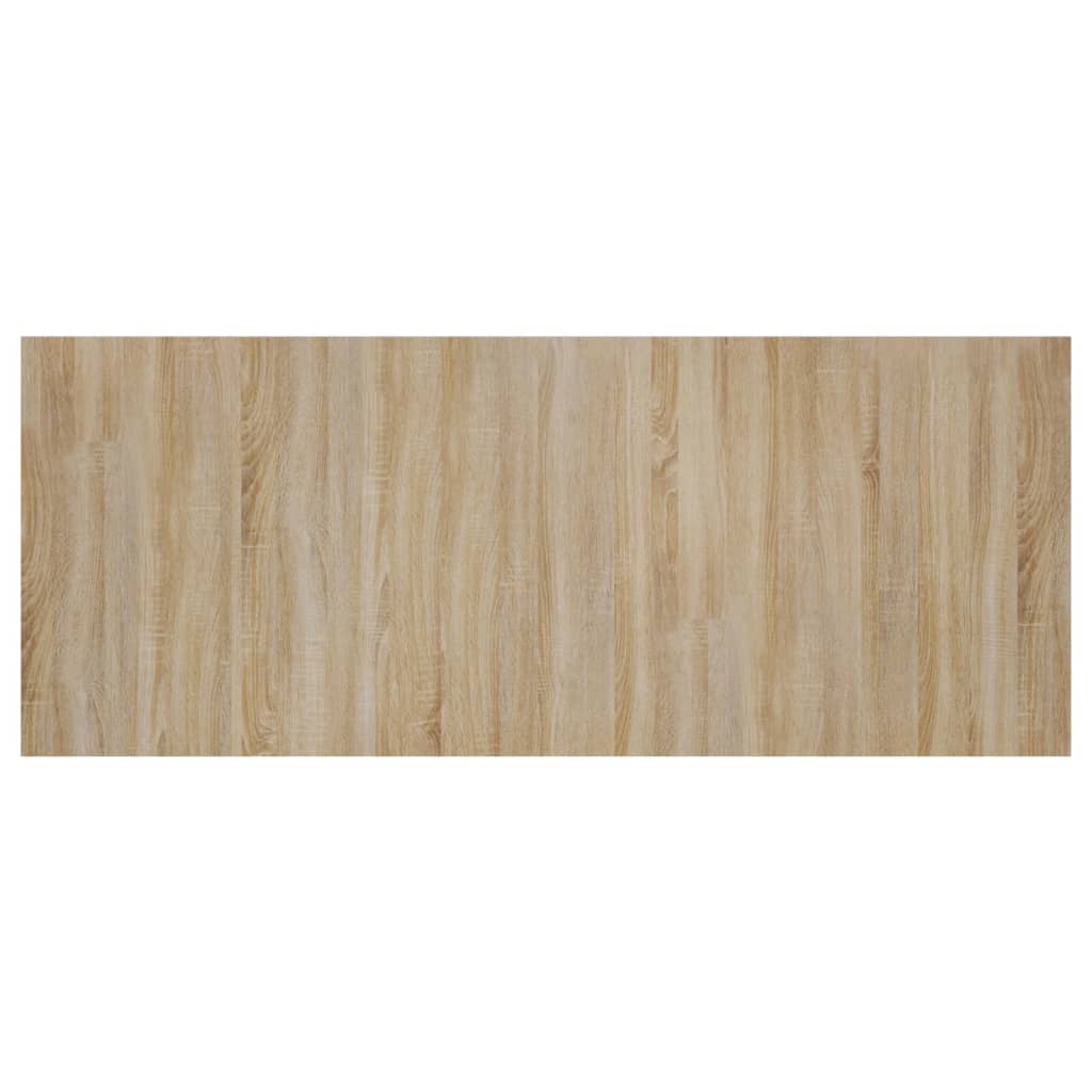 vidaXL Sänggavel sonoma-ek 200x1,5x80 cm konstruerat trä