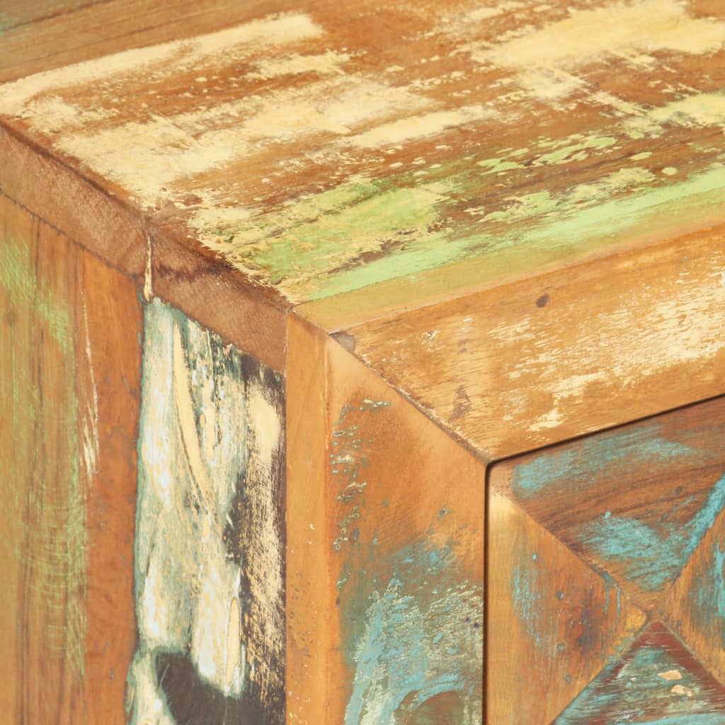 vidaXL Nattduksbord 40x30x50 cm massivt återvunnet trä