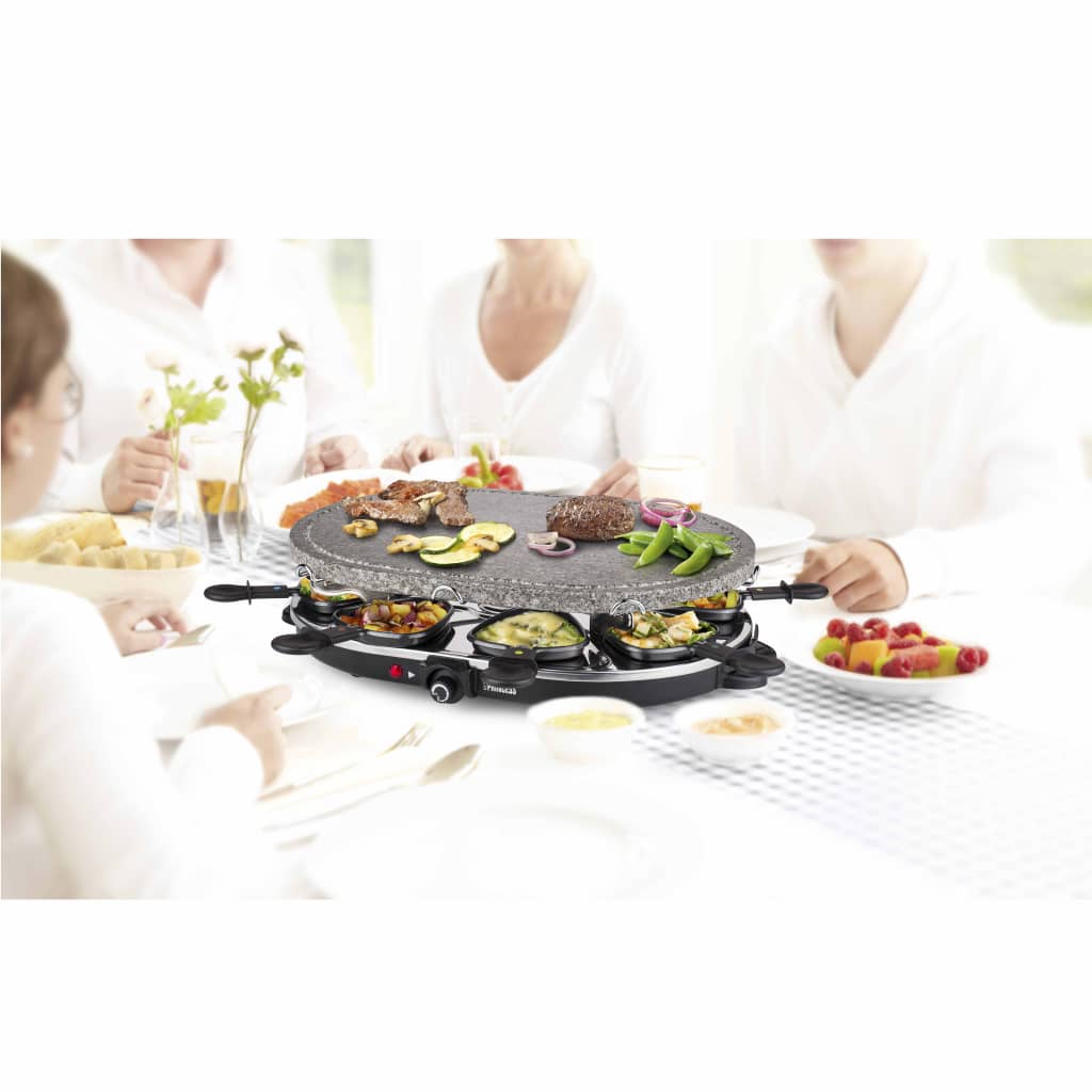 Princess Raclettegrill 8 personer oval sten 1200 W 162720