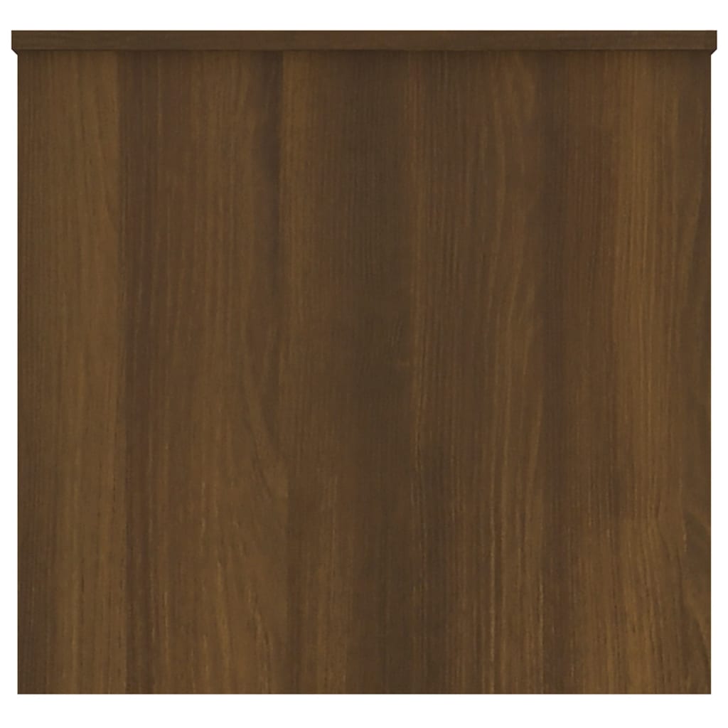 vidaXL Soffbord brun ek 102x55,5x52,5 cm konstruerat trä
