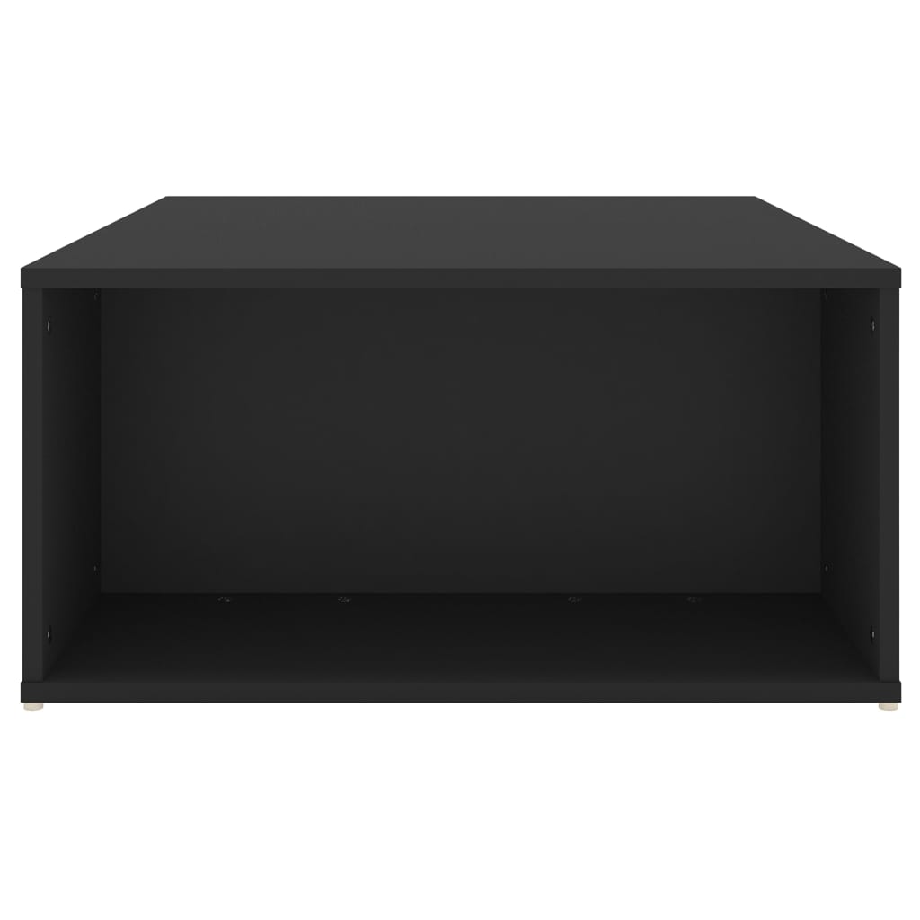 vidaXL Soffbord svart 90x67x33 cm konstruerat trä