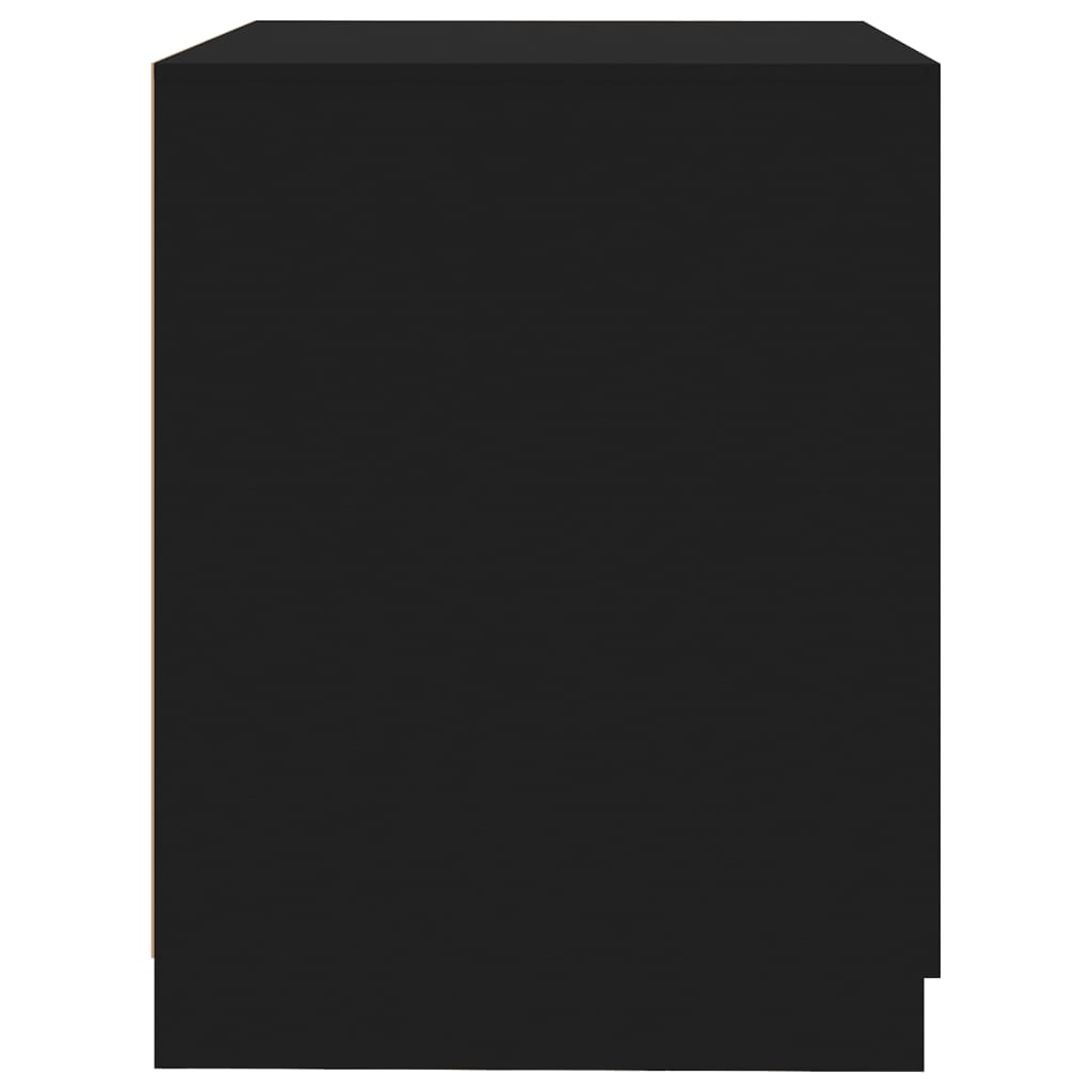 vidaXL Badrumsskåp svart 71x71,5x91,5 cm spånskiva