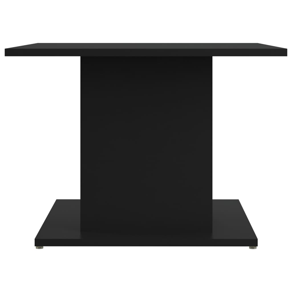vidaXL Soffbord svart 55,5x55,5x40 cm spånskiva