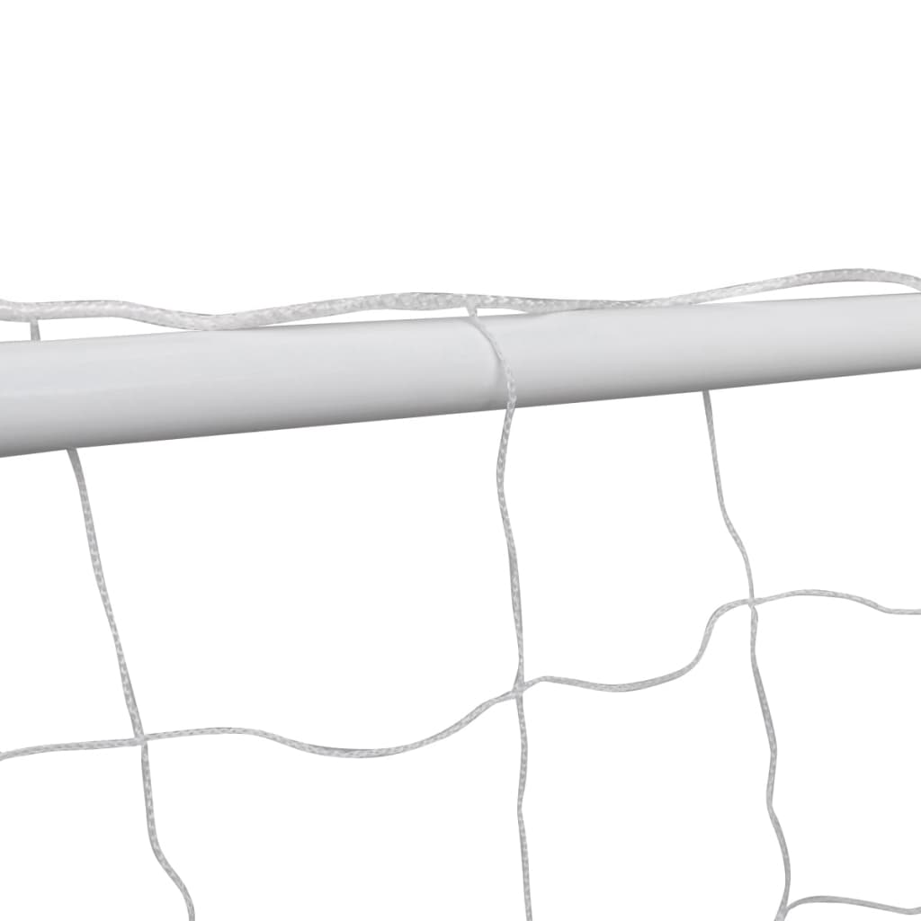 vidaXL Fotbollsmål i stål med nät 240 x 90 x 150 cm