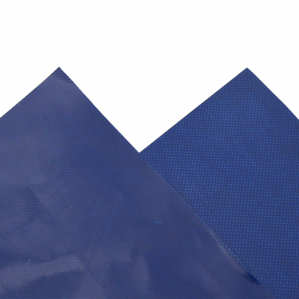 vidaXL Presenning blå 3,5x5 m 650 g/m²