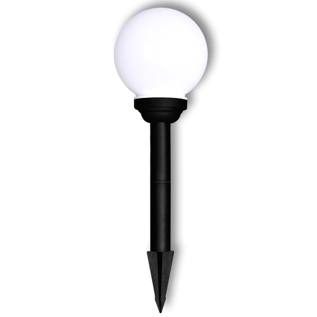 vidaXL Utomhuslampor 4 st LED 15 cm med markspett