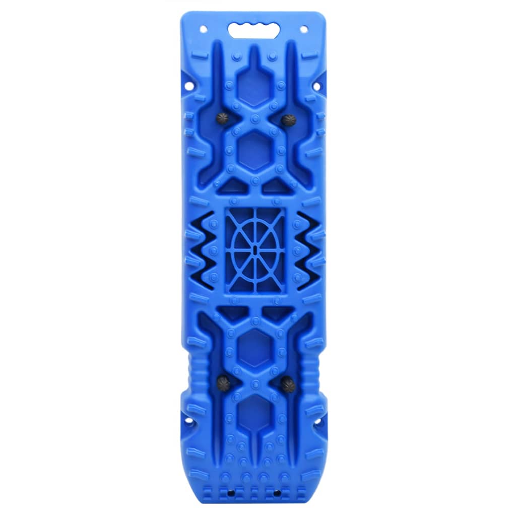 vidaXL Greppmattor 2 st blå 107x31x7 cm nylon