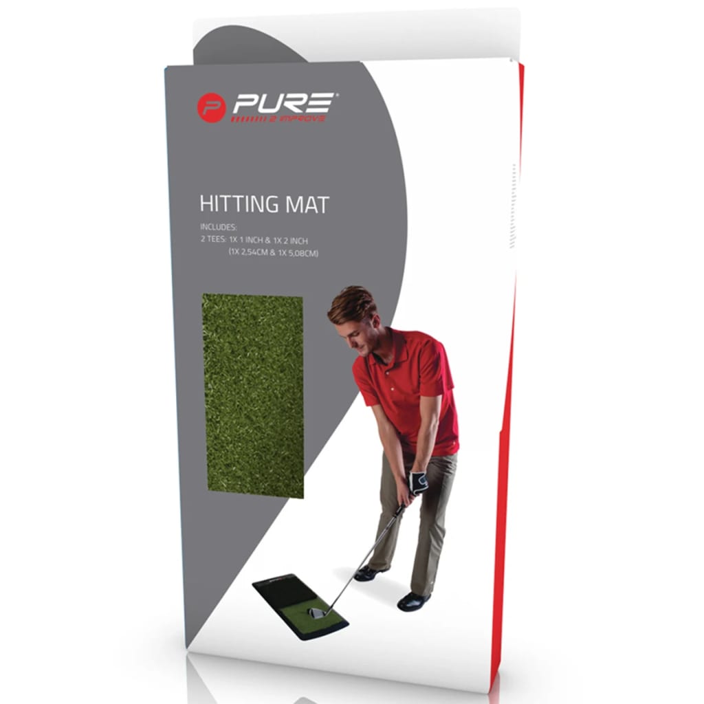 Pure2Improve Slagmatta för golf 60x31x6,5 cm P2I641690