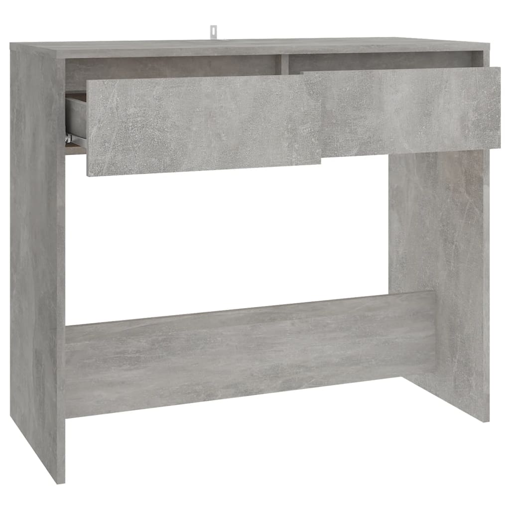 vidaXL Konsolbord betonggrå 89x41x76,5 cm stål