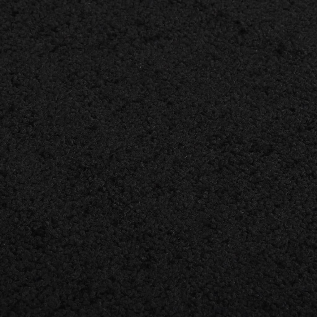 vidaXL Dörrmatta svart 40x60 cm